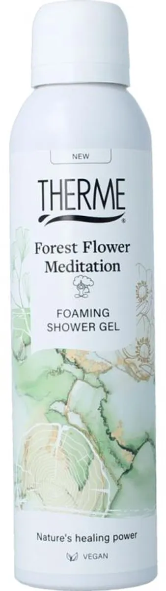 Therme Foaming Shower Gel Forest Flower Meditation - 6x200ml - afbeelding 6 van 6