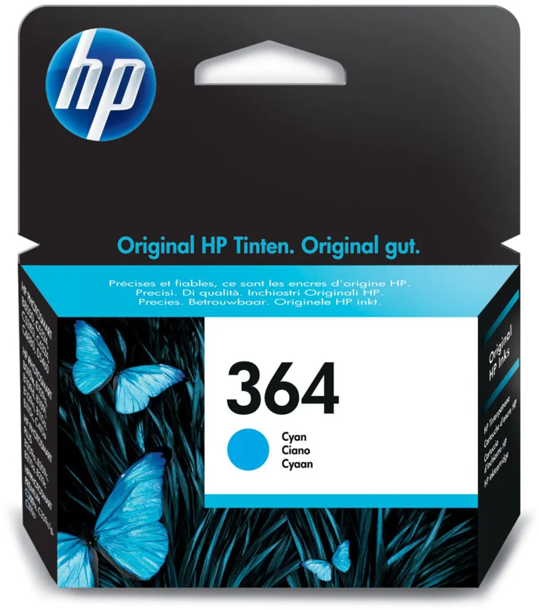 HP 364 Cyaan Cartridge - 3ml