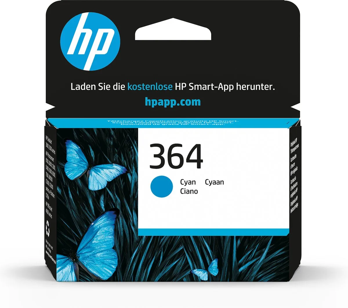 HP 364 Cyaan Cartridge