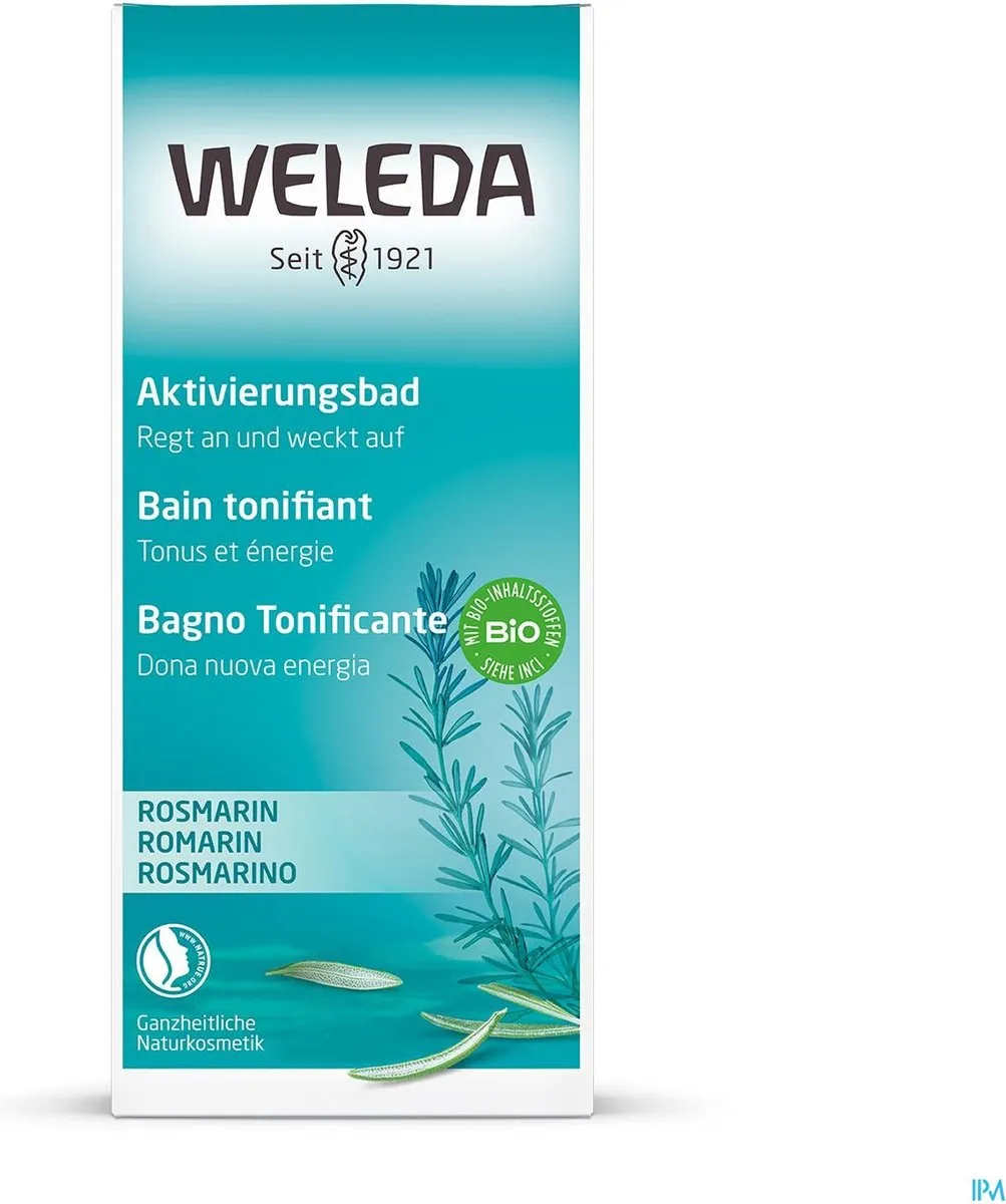 Weleda Rozemarijn Activeringsbadmelk 200ml