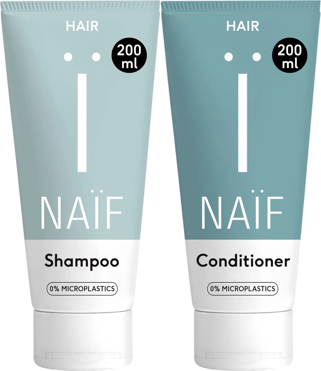 Naïf Shampoo & Conditioner Voordeelset 2x200ml