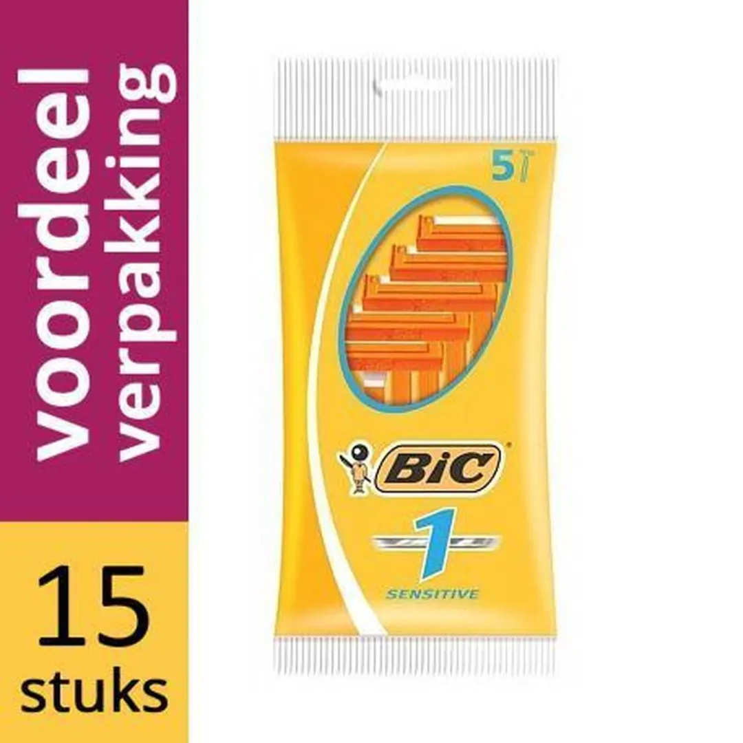 Bic Sensitive Scheermesjes 15 Stuks