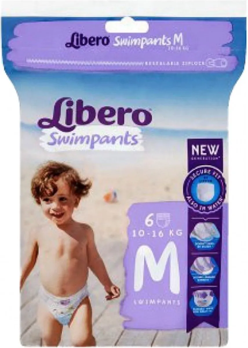 Libero SwimPants Medium - 1 pak van 6 stuks