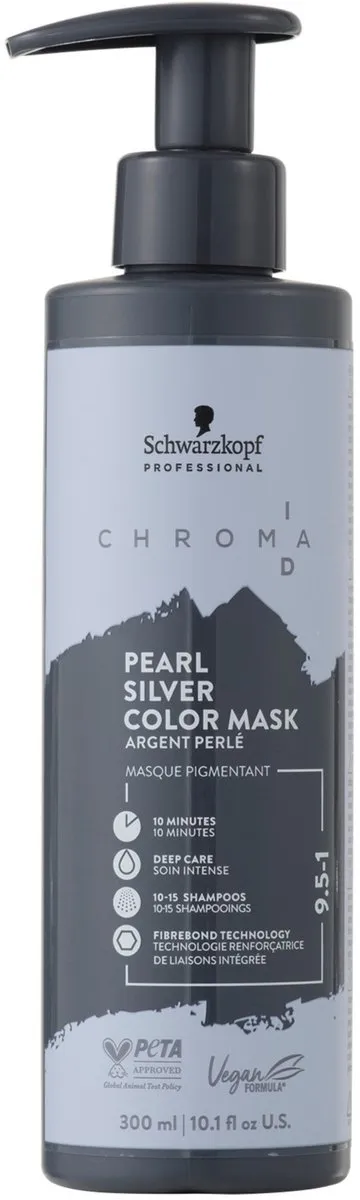 Schwarzkopf Chroma ID Kleurmasker 300ml - Pearl Silver