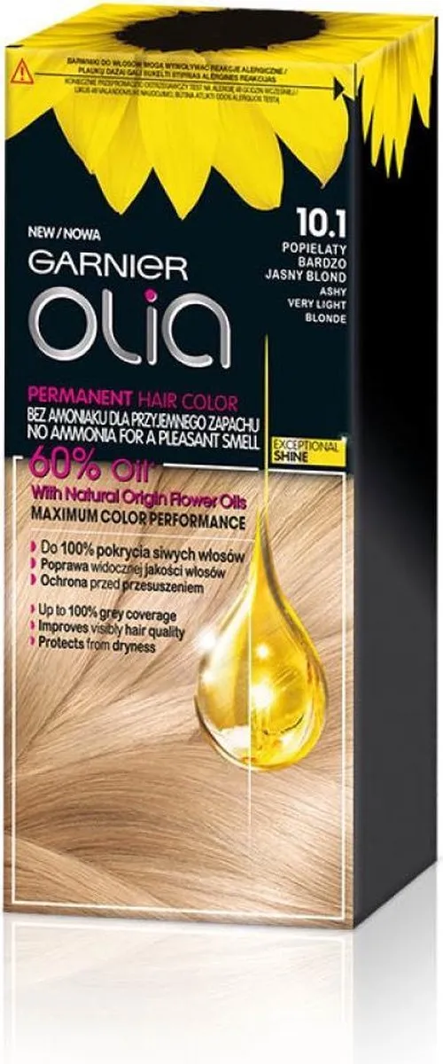 Garnier Olia Hair Dye 10.1 Ashes Very Bright Blond
