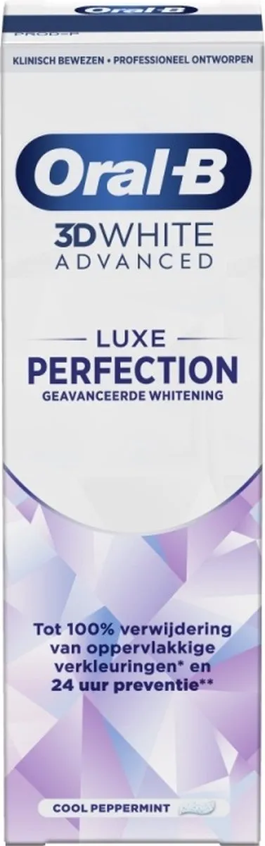 Oral-B 3D White Advanced Luxe Perfection Tandpasta 75ml