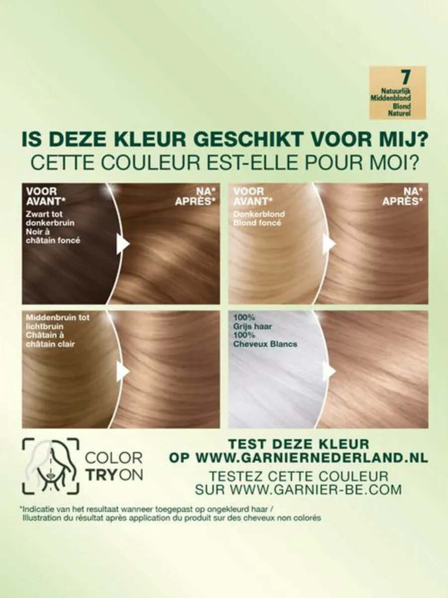 Garnier Nutrisse Crème 70 Natuurlijk Blond Haarverf - 3 Stuks