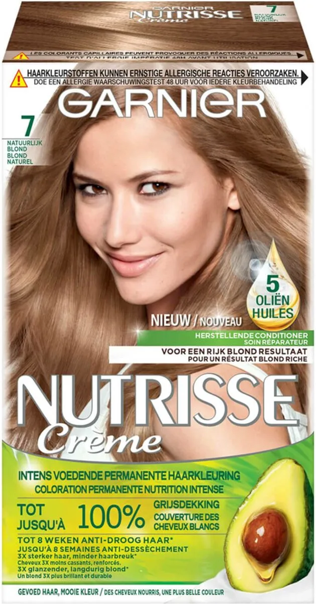 Garnier Nutrisse Crème 70 Natuurlijk Blond Haarverf