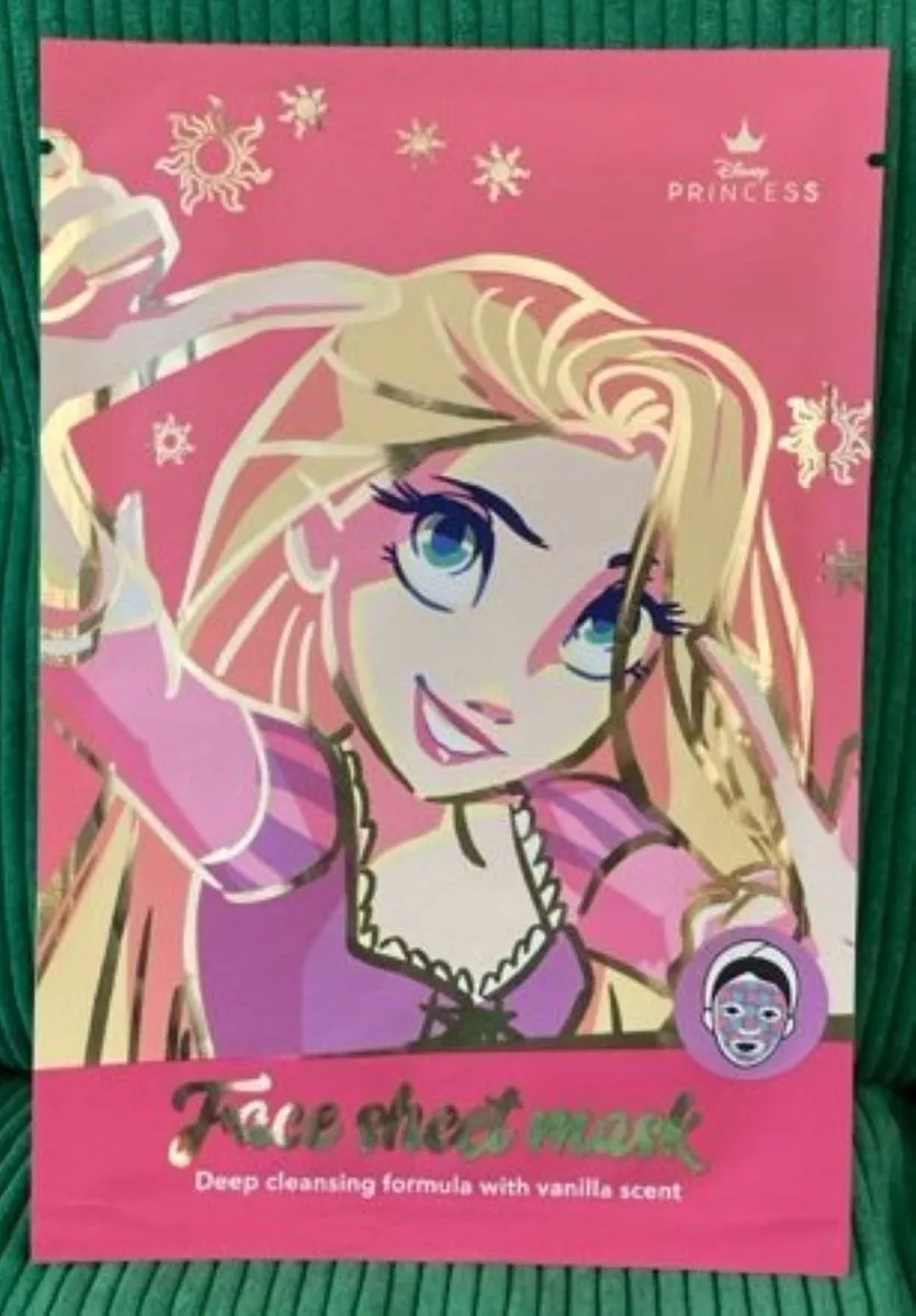 Disney Princess Rapunzel Diep Reinigend Gezichtsmasker 20ml