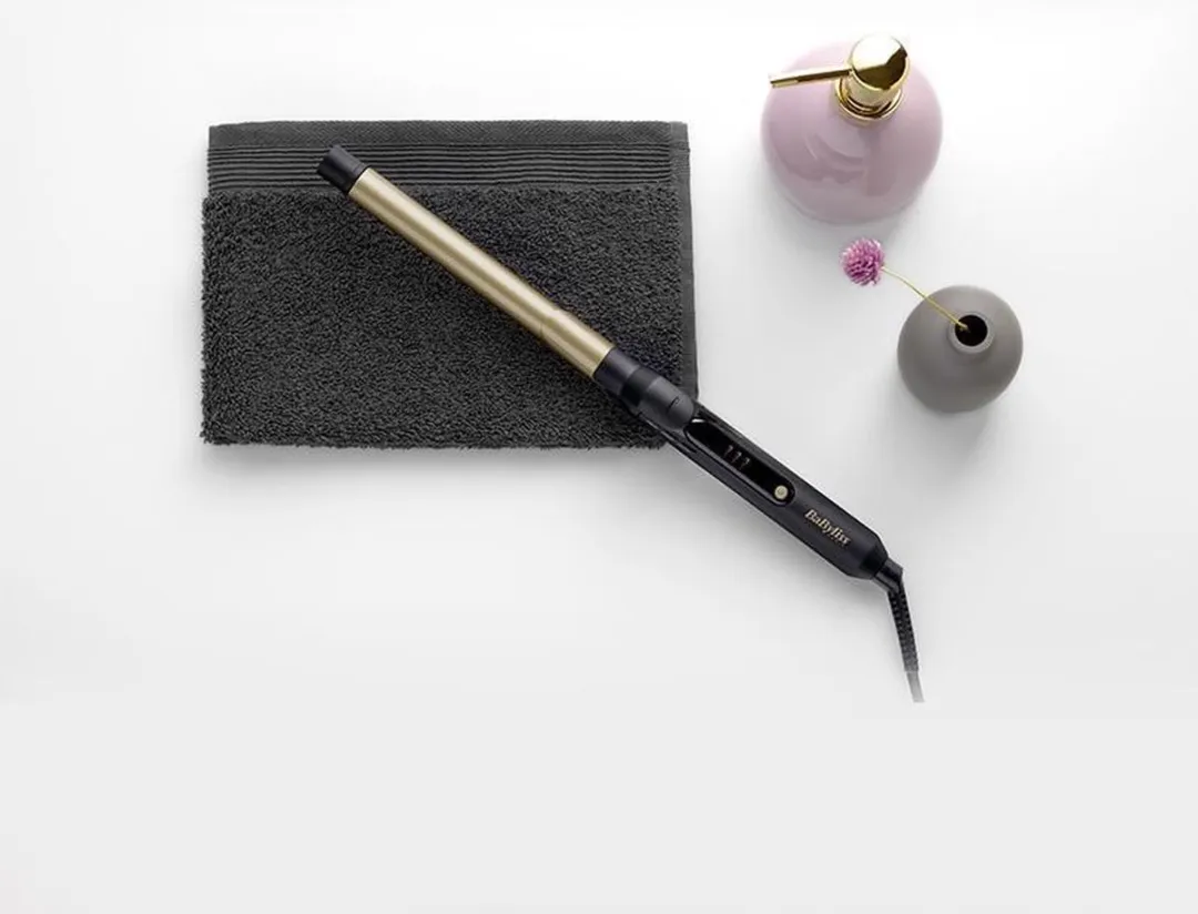 BaByliss C419E Krultang - 1.8m - Zwart/Goud