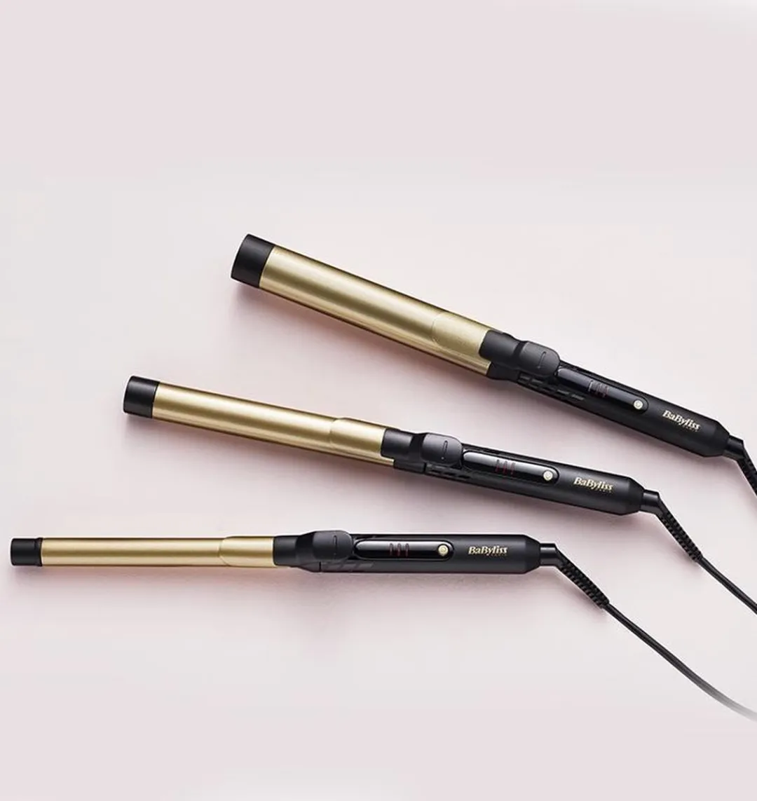 BaByliss C419E Krultang - 1.8m - Zwart/Goud