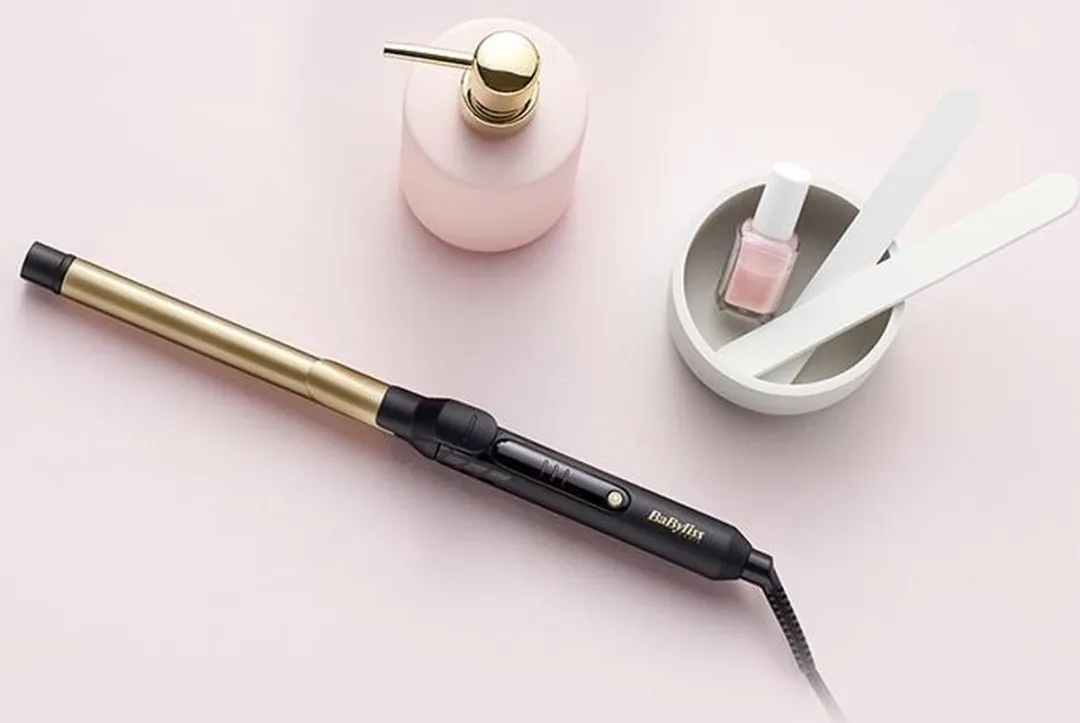 BaByliss C419E Krultang - 1.8m - Zwart/Goud
