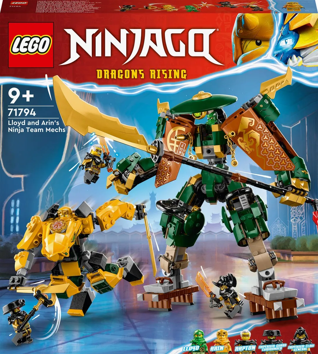 LEGO Ninjago Lloyd en Arins Ninjagoteammecha 71794