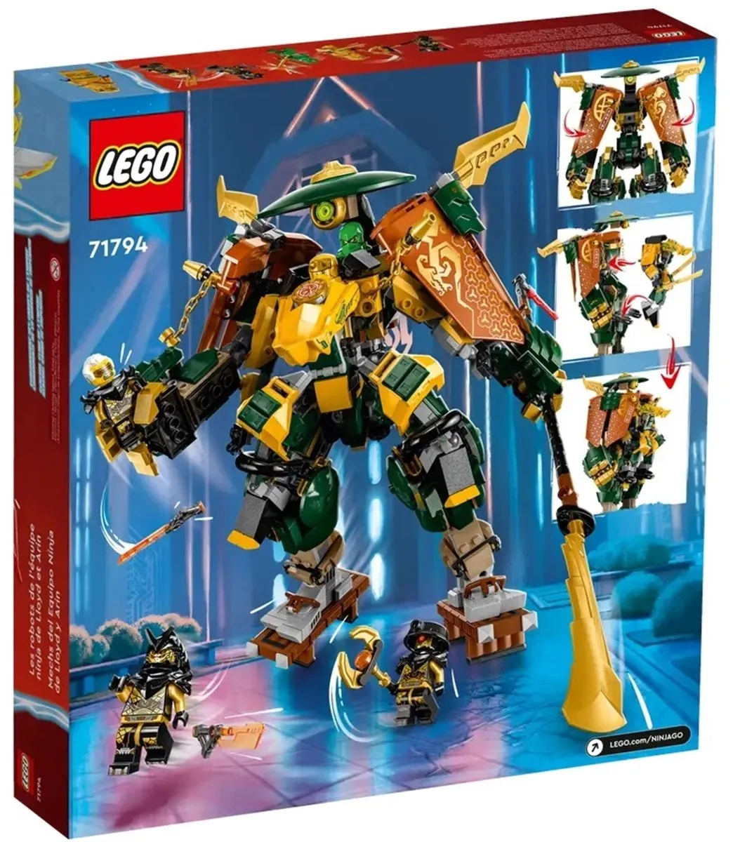LEGO Ninjago Lloyd en Arins Ninjagoteammecha 71794 - 764 Stukken - Meerkleurig - afbeelding 6 van 6