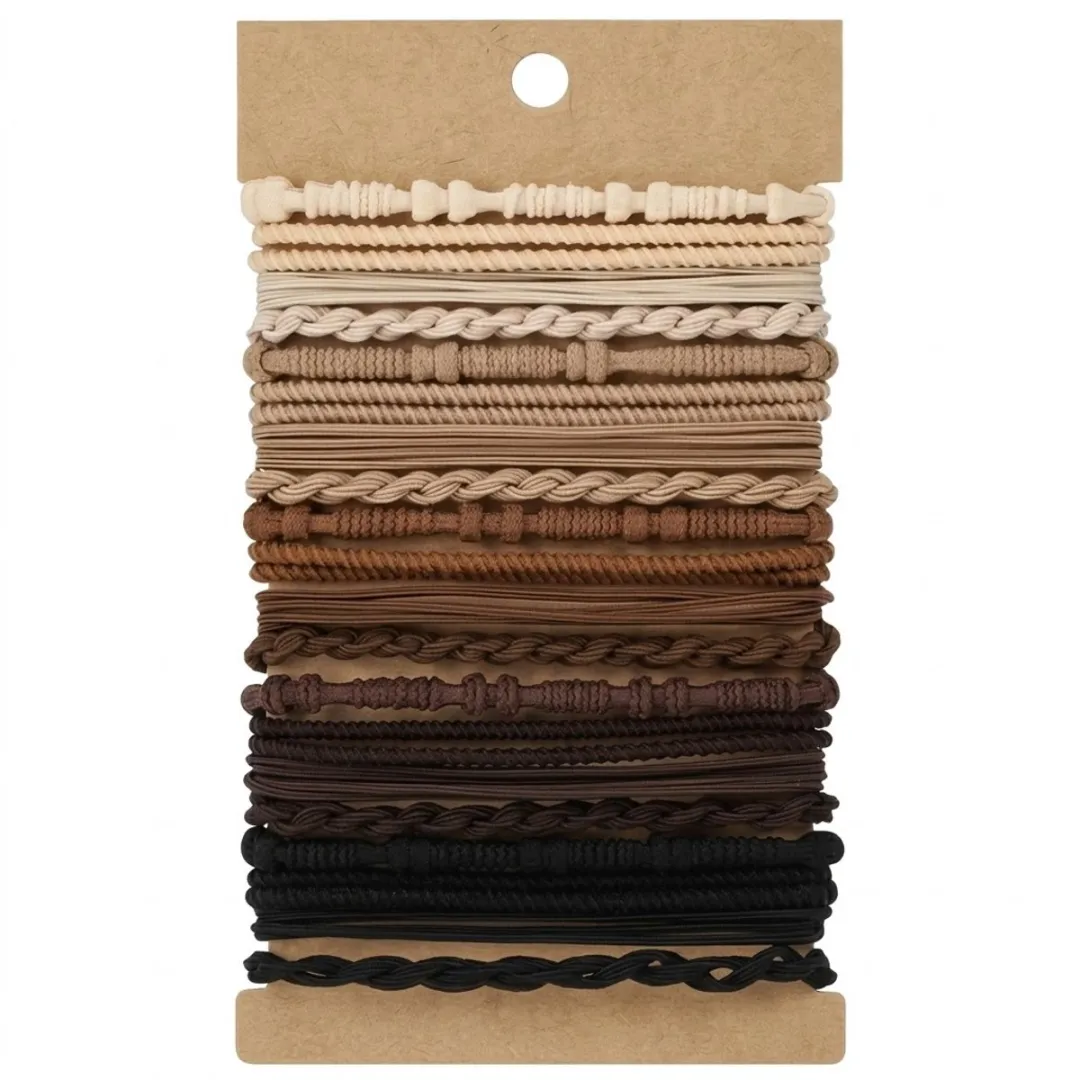 NuveX Haar Elastiekjes Set 20 Stuks