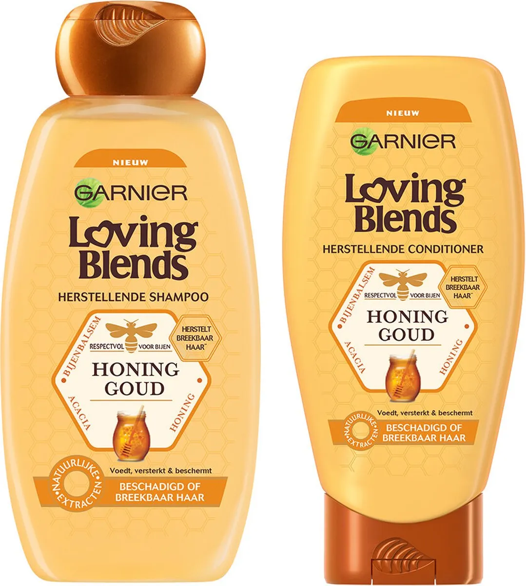 Garnier Loving Blends Honing Goud Shampoo & Conditioner