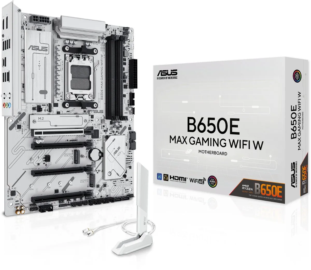 ASUS B650E MAX GAMING WIFI W AM5 Moederbord - 90MB1M00-M0EAY0
