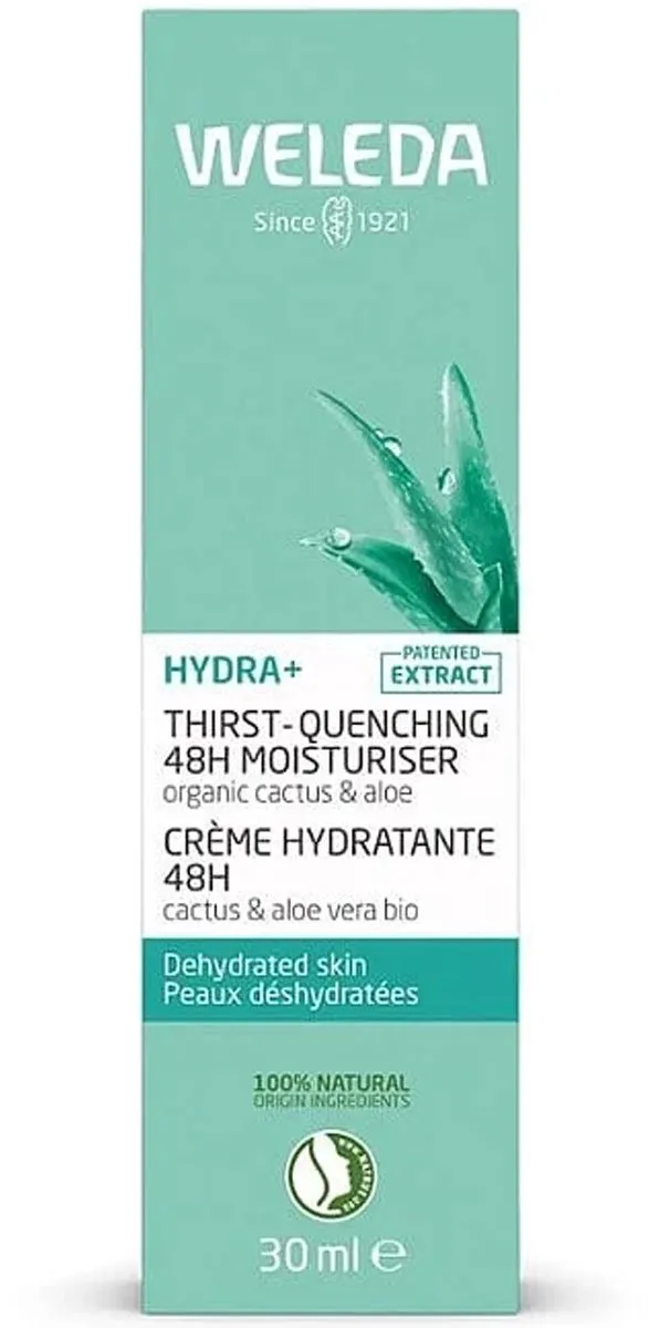 Weleda Hydra 48h Hydraterende Gezichtscrème 30ml