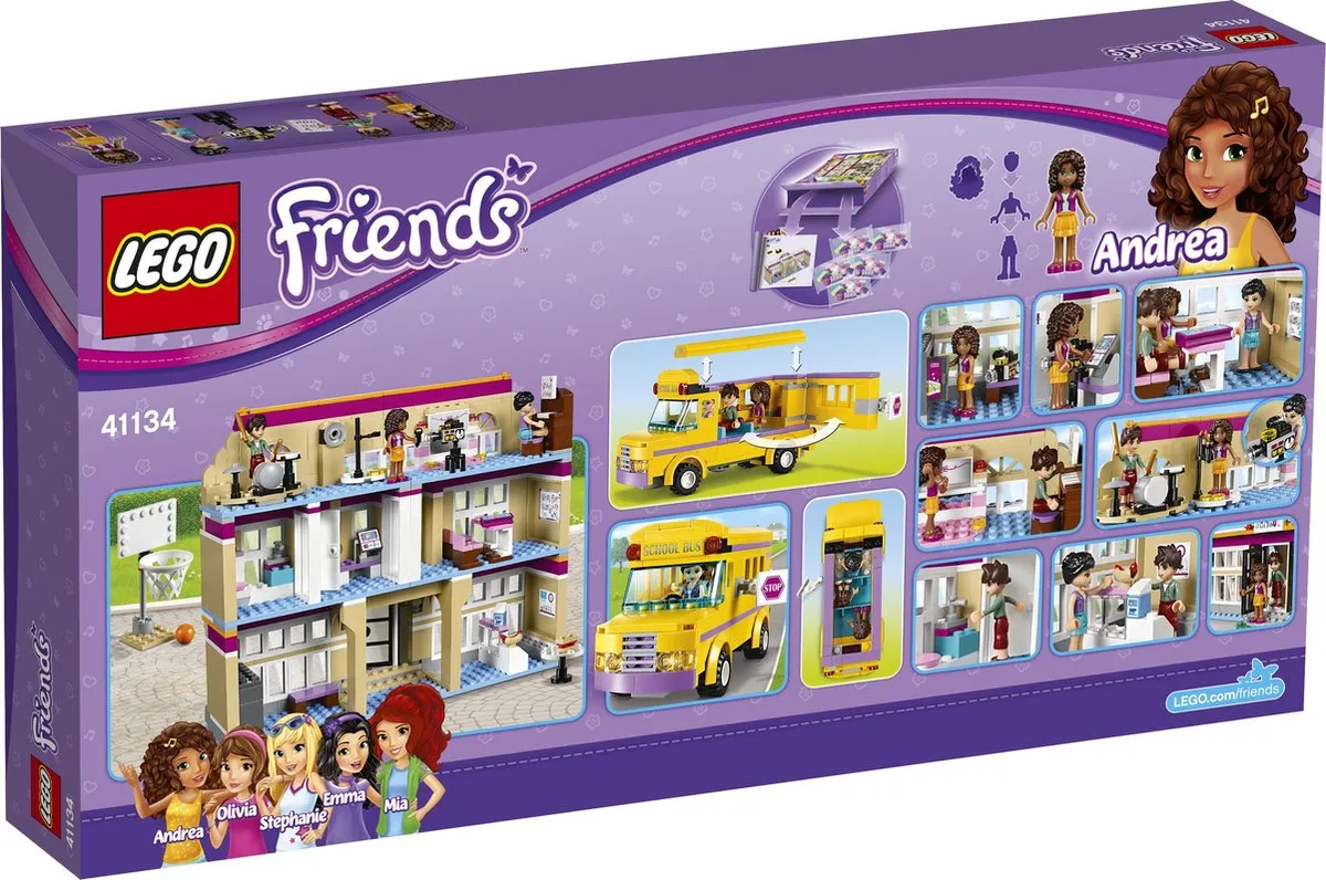 LEGO Friends Theaterschool 41134 - 774 Stukken - 3 Minifiguren
