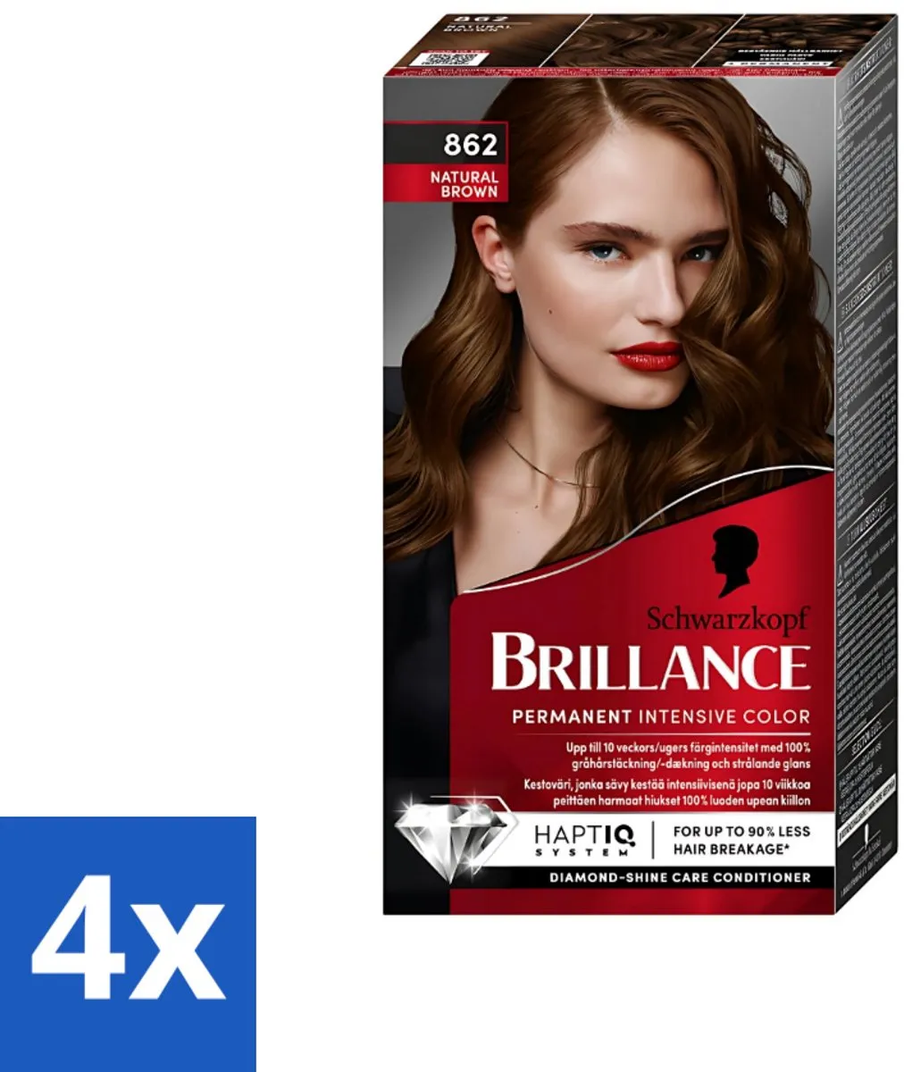 Schwarzkopf Vital 862 Natuurlijk Bruin Haarverf 240ml