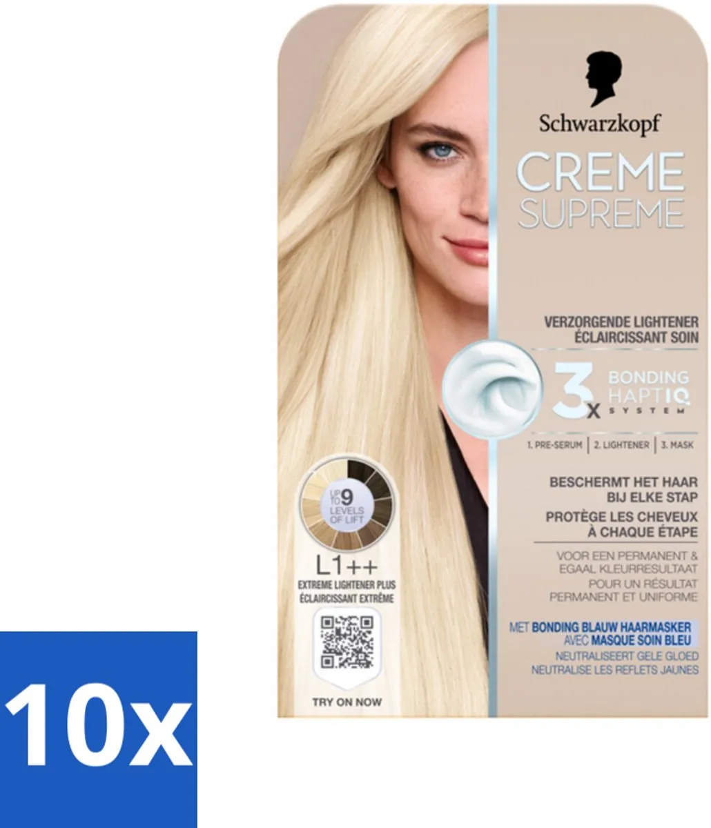 Schwarzkopf Creme Supreme L1++ Extreme Lightener Plus 245g