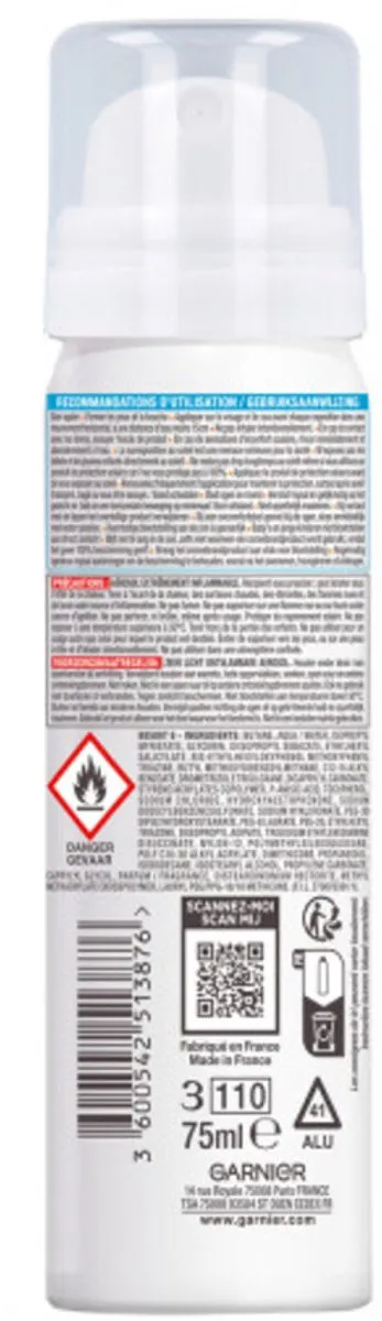Garnier Ambre Solaire Super UV Over Make-Up Mist SPF 50+ 75ml