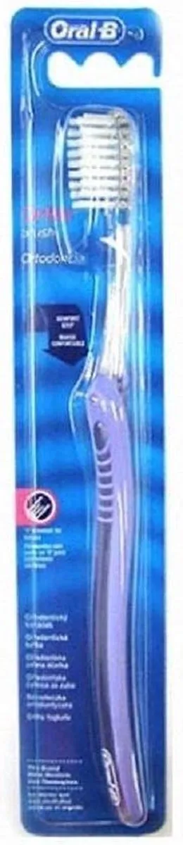Oral-B Orthodontic Tandenborstel - Groen/Blauw/Roze/Lichtblauw/Lichtgroen