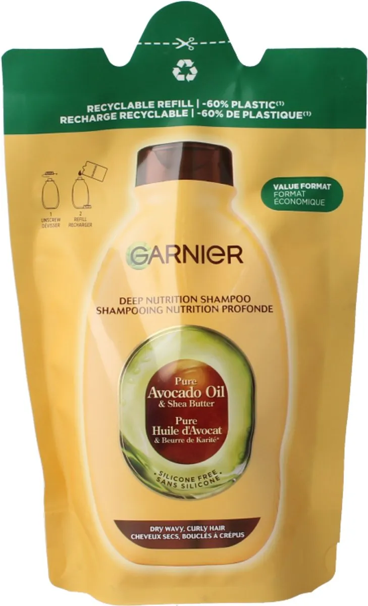 Garnier Loving Blends Avocado & Shea Boter Shampoo Refill 250ml