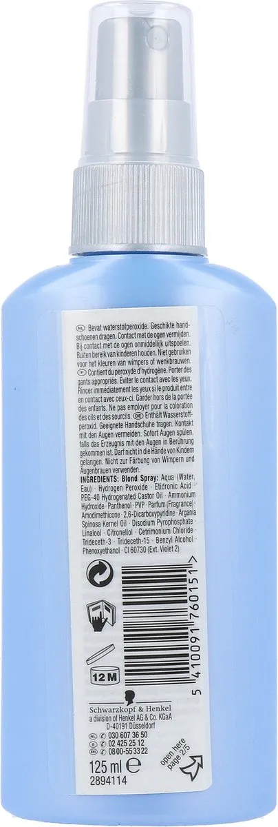 Schwarzkopf Blonde Blondspray S1 - 1g