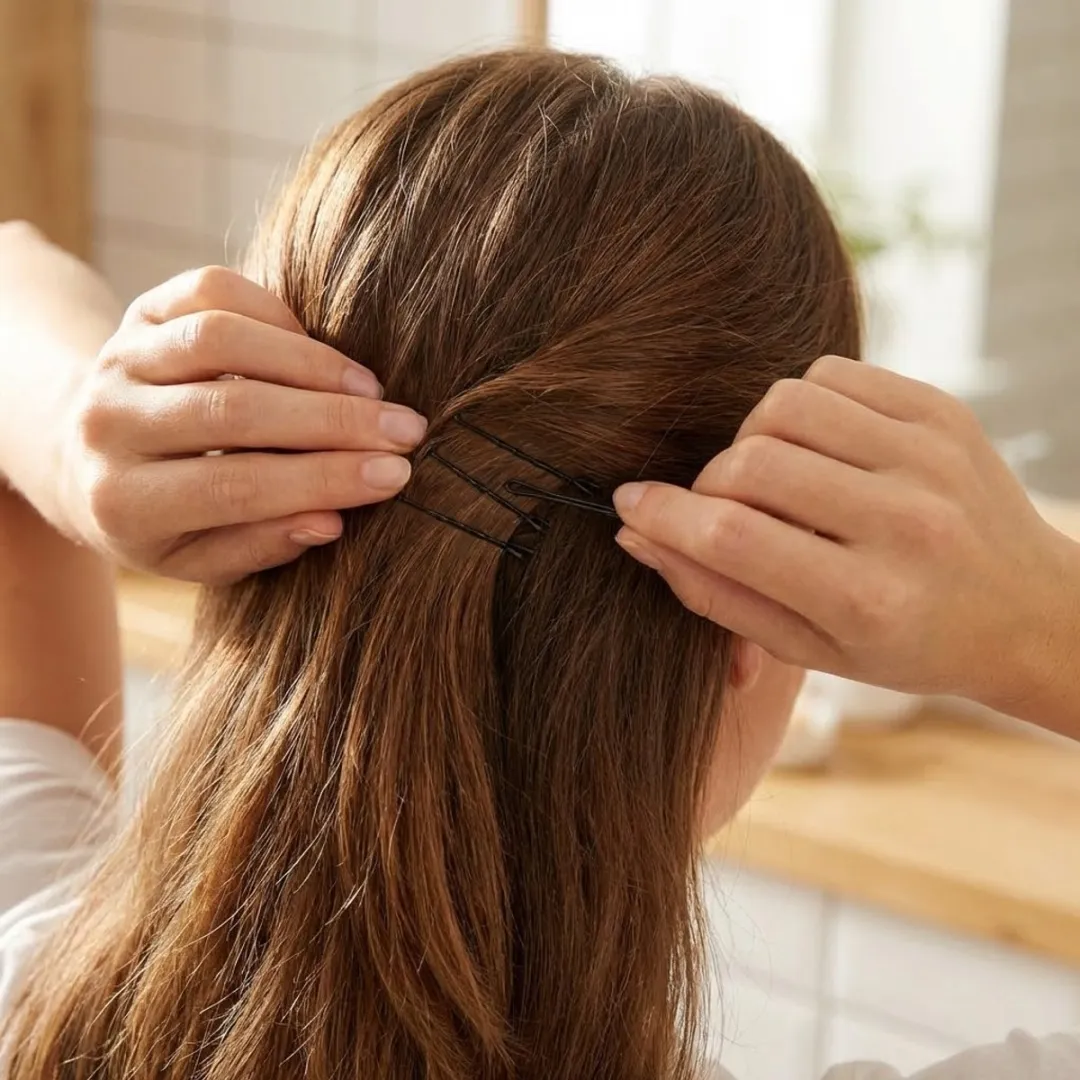 NuveX Haarclips Zwart - 200 Stuks