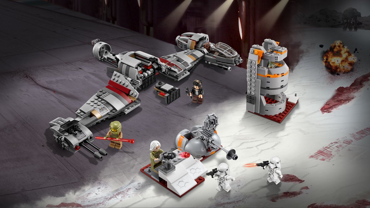 LEGO Star Wars Verdediging van Crait - 75202