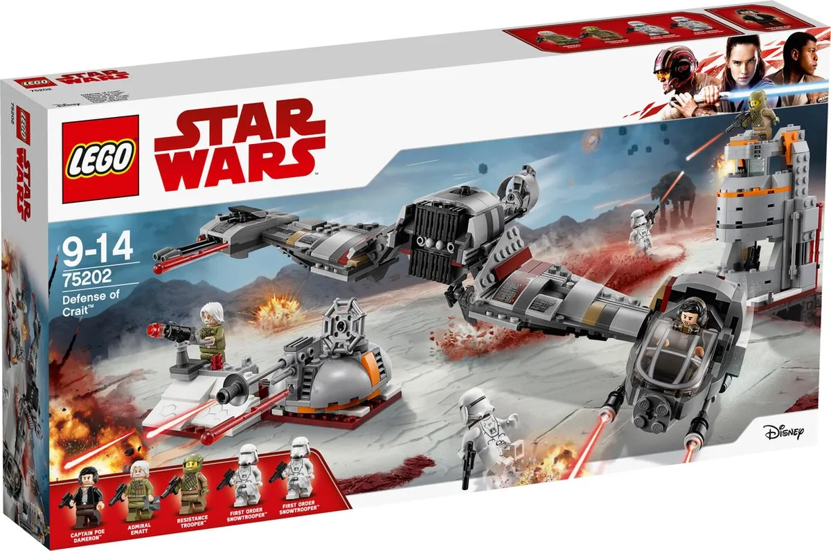 LEGO Star Wars Verdediging van Crait 75202