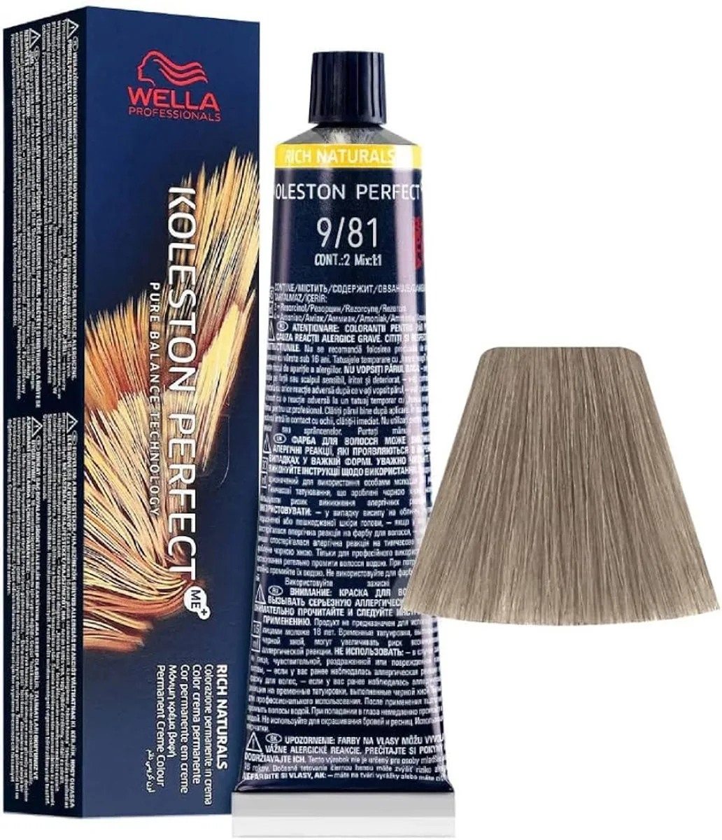 Wella Koleston Perfect Me+ 9/81 Permanent Haarkleur 60ml