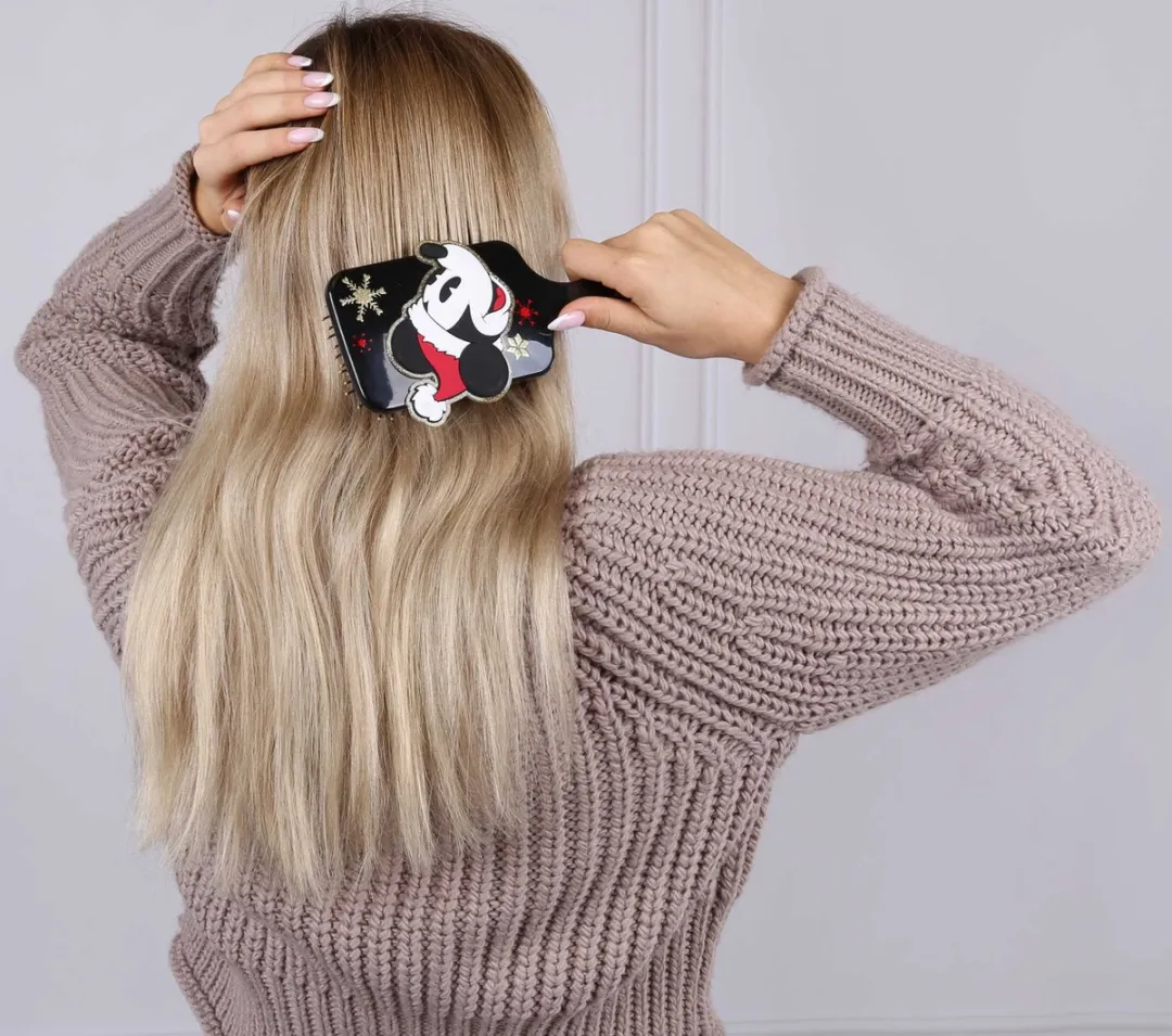 Disney Mickey Mouse Haarborstel - Zwart