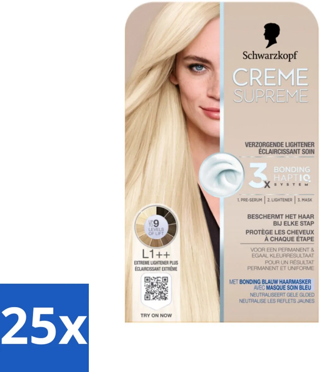 Schwarzkopf Creme Supreme L1++ Extreme Lightener Plus 245g