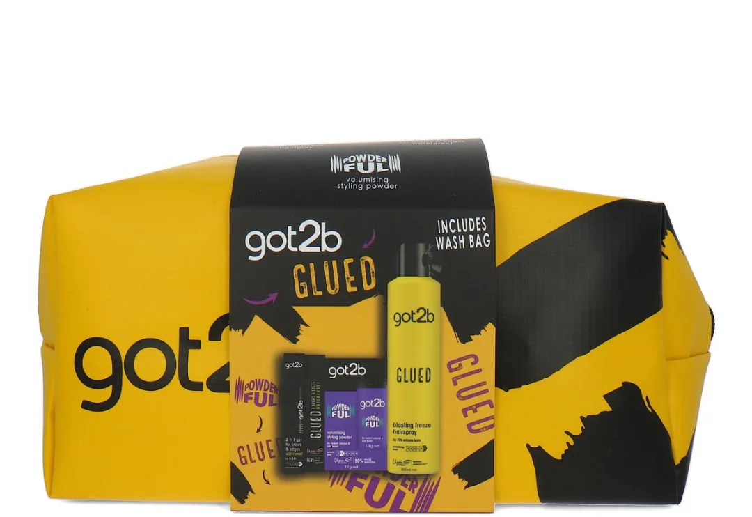 Schwarzkopf Got2b Glued + Powderful Cadeauset 316ml
