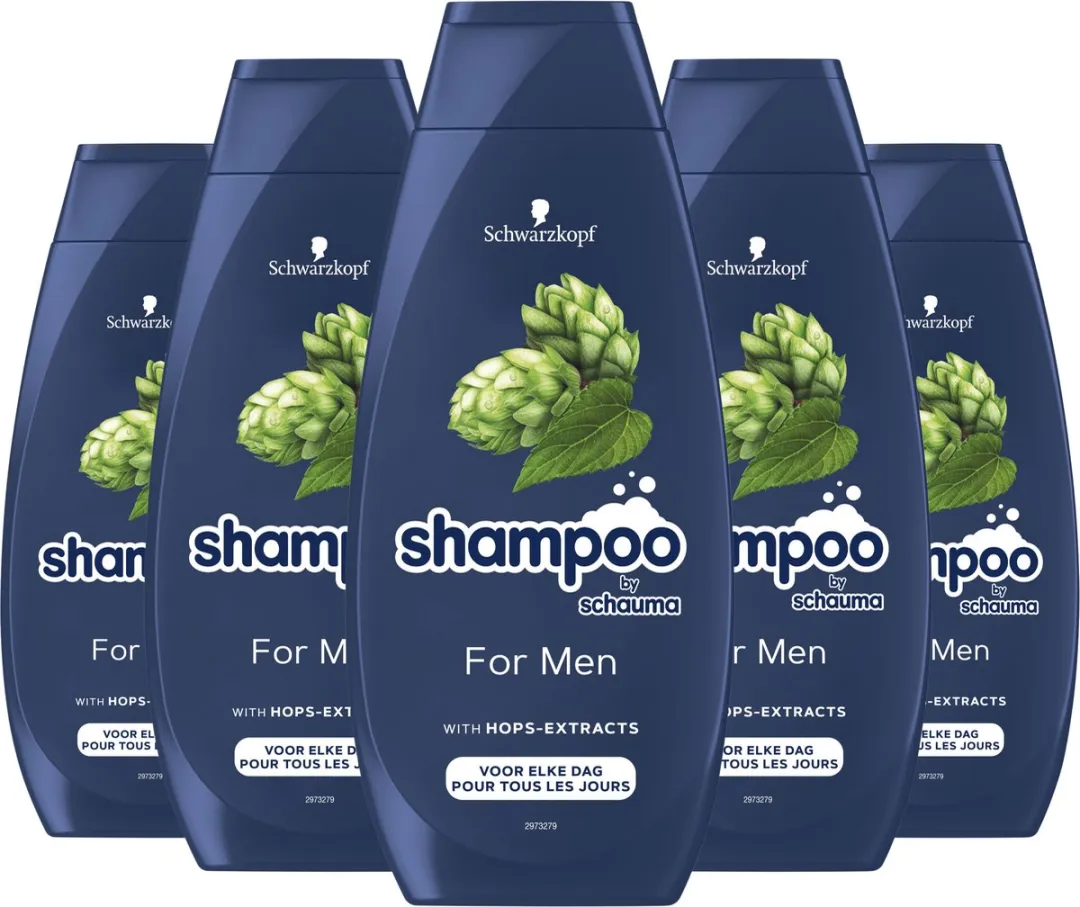 Schwarzkopf Shampoo For Men 5x400ml