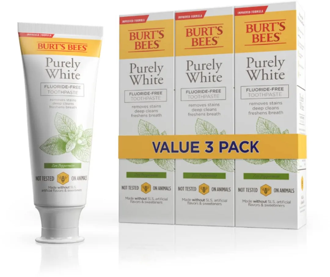 Burt's Bees Purely White Zen Peppermint Tandpasta Fluoridevrij