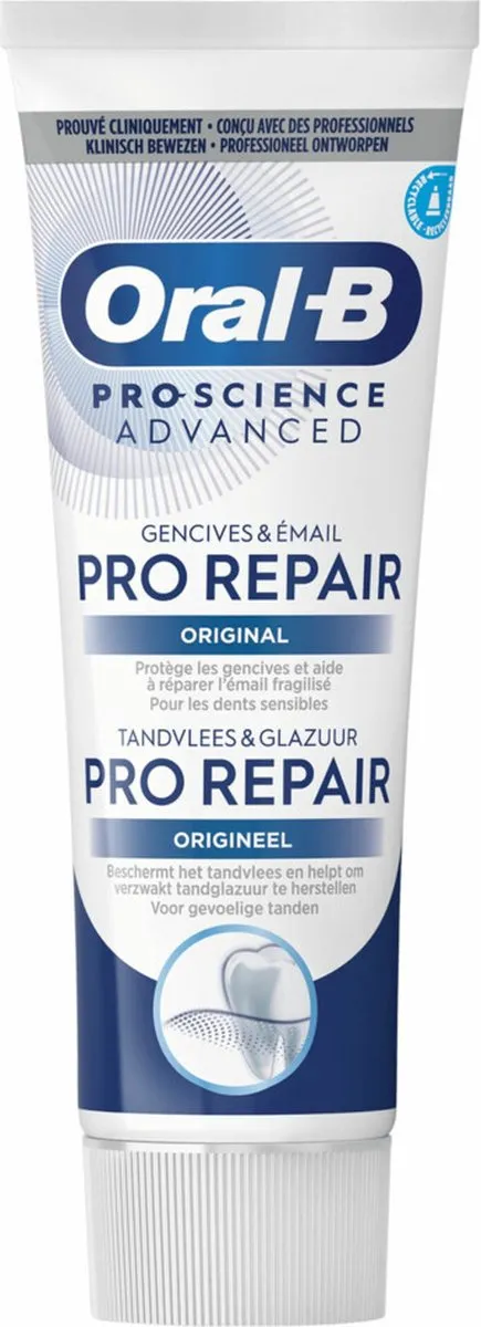 Oral-B Tandpasta Pro-Repair Origineel 75ml - afbeelding 6 van 6