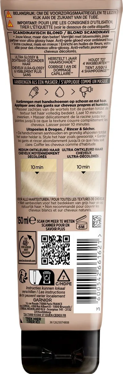 Garnier Olia Gloss Kleurspoeling Scandinavisch Blond 360ml