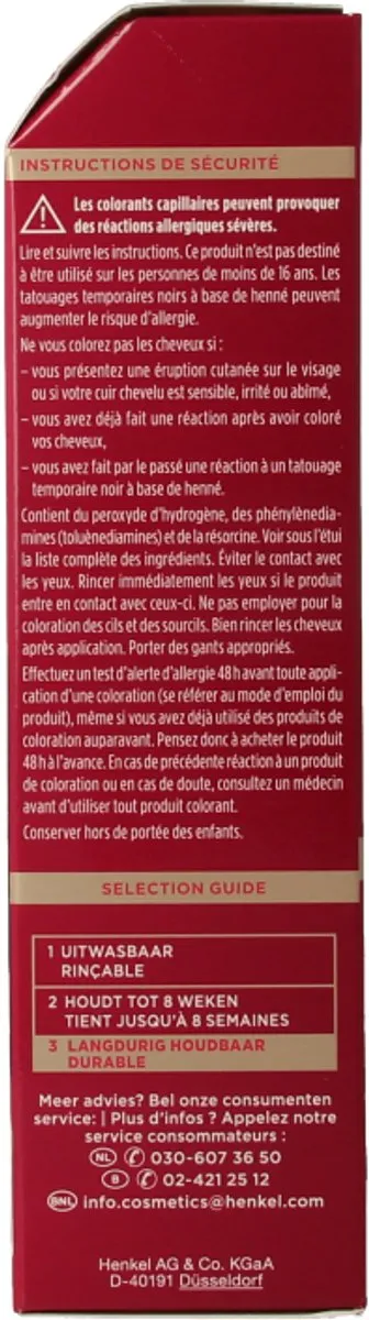 Schwarzkopf Poly Palette Haarverf 750 Chocoladebruin 115ml