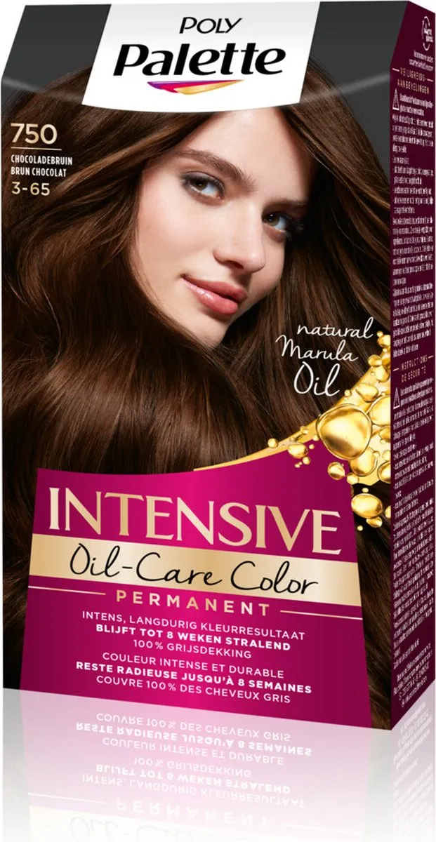 Schwarzkopf Poly Palette Haarverf 750 Chocoladebruin 115ml