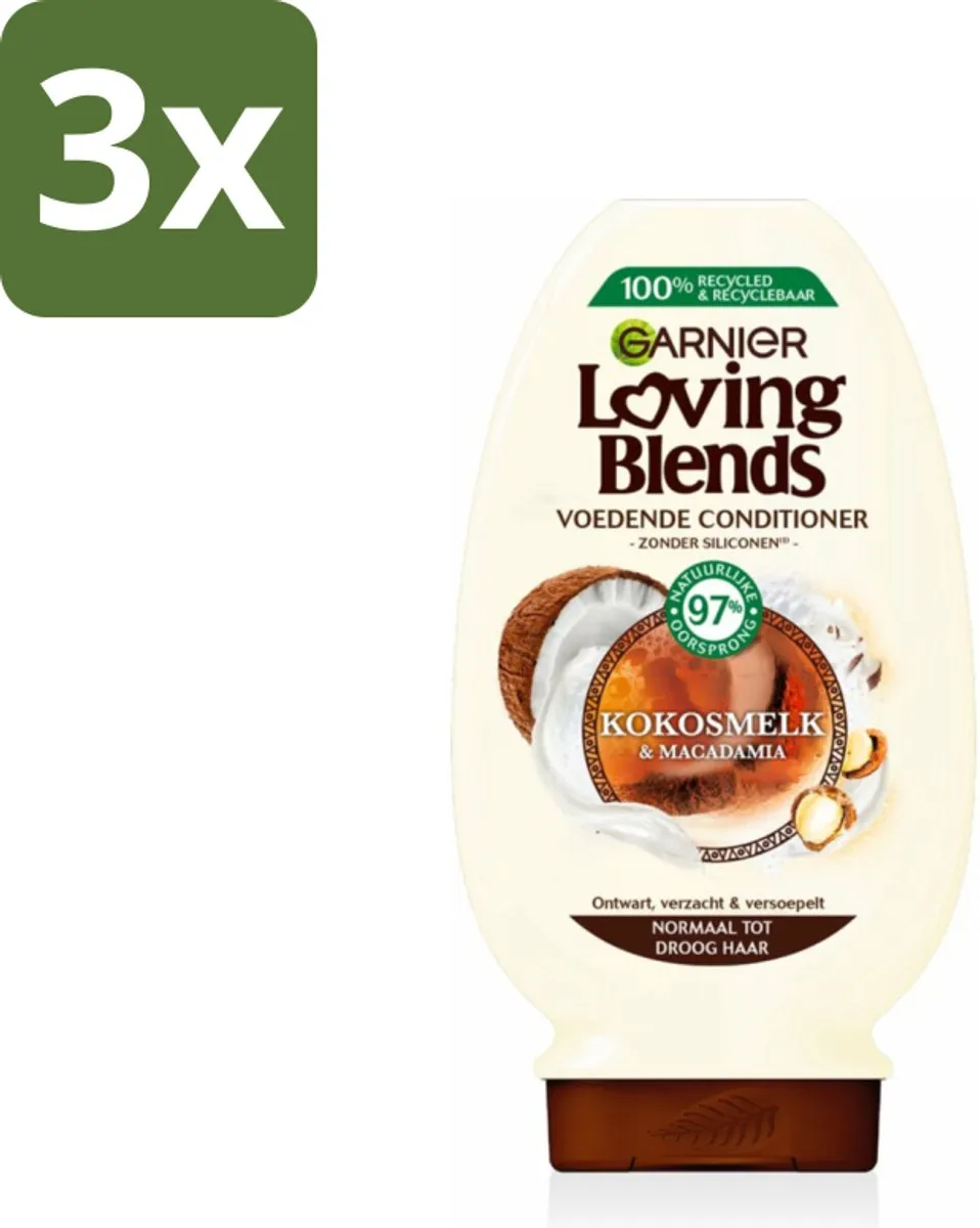 Garnier Loving Blends Conditioner Kokosmelk & Macadamia 250ml