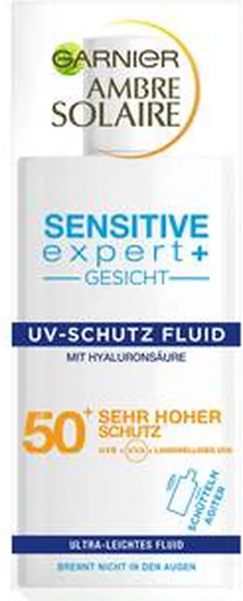 Garnier Ambre Solaire Zonnefluid SPF 50+ 40ml - Hyaluronzuur