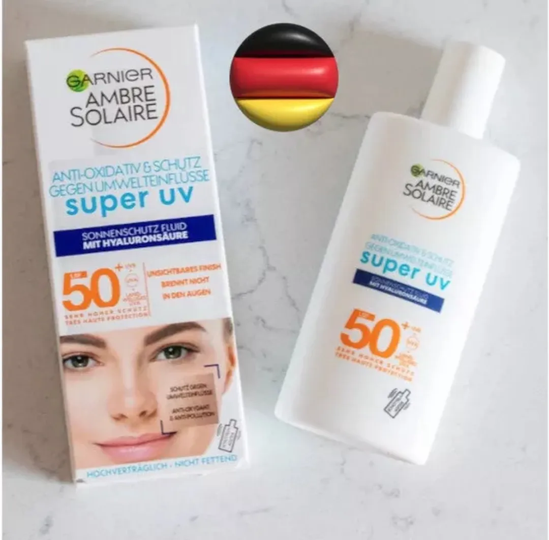 Garnier Ambre Solaire Zonnefluid SPF 50+ 40ml - Hyaluronzuur