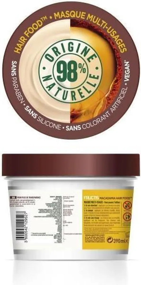Garnier Fructis Macadamia Haarmasker 390ml