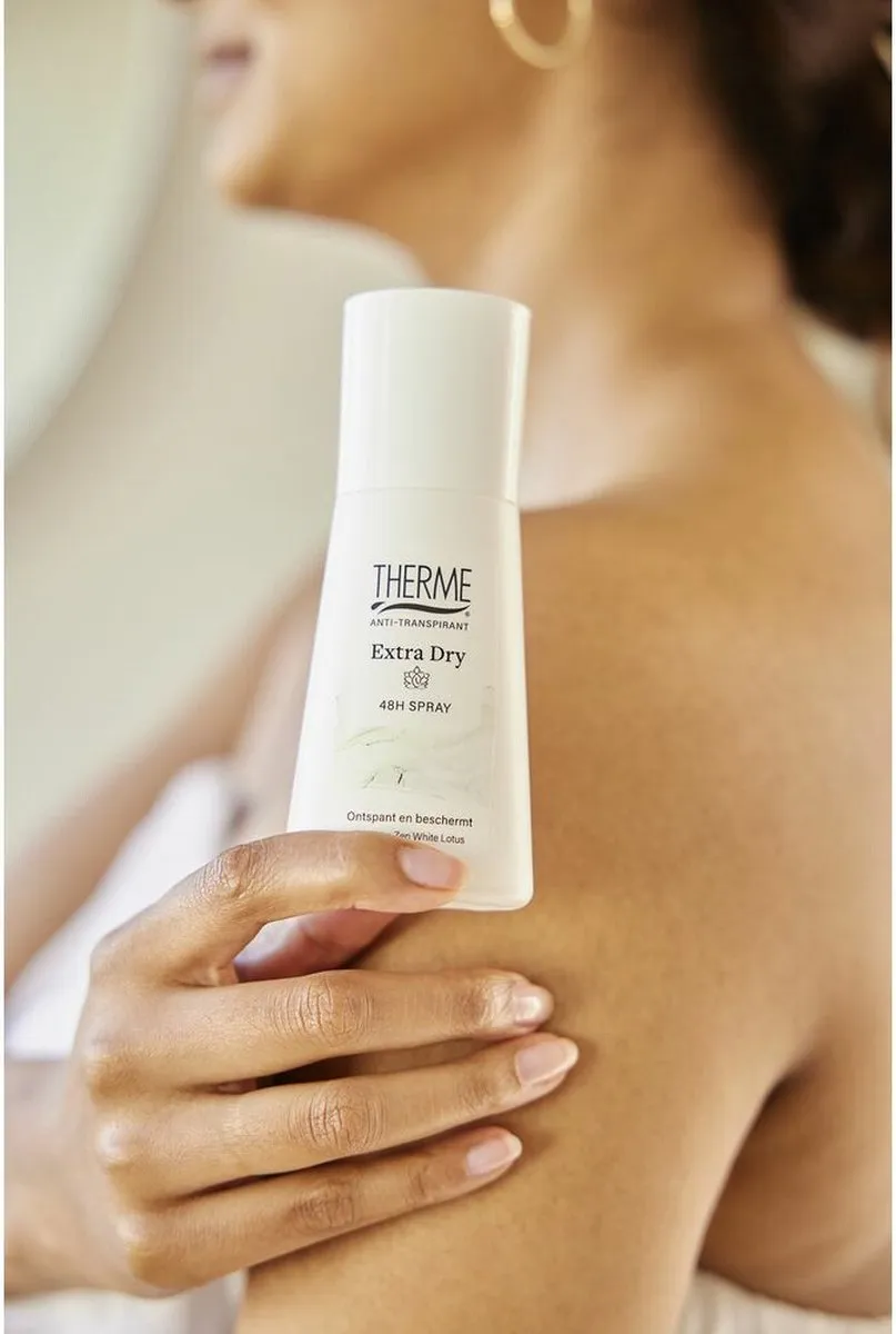 Therme Extra Dry Zen White Lotus Anti-Transpirant Spray - 6x75ml