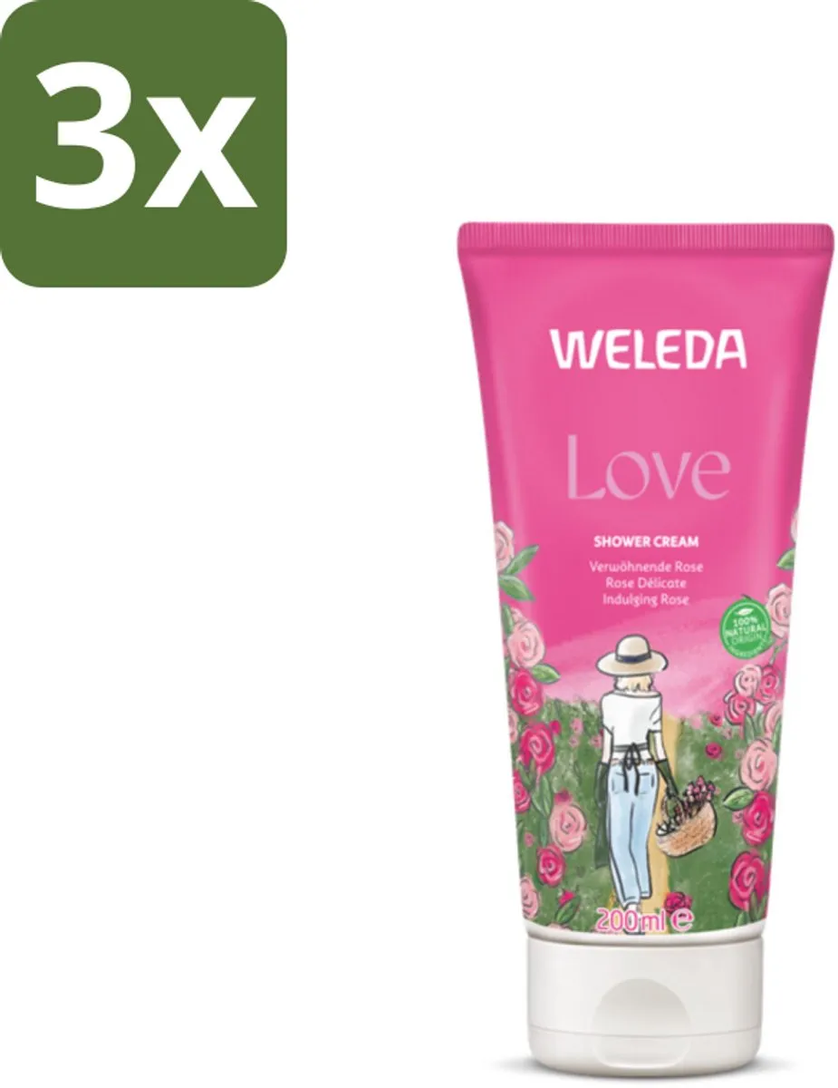 Weleda Aroma Shower Love Douchecrème 200ml