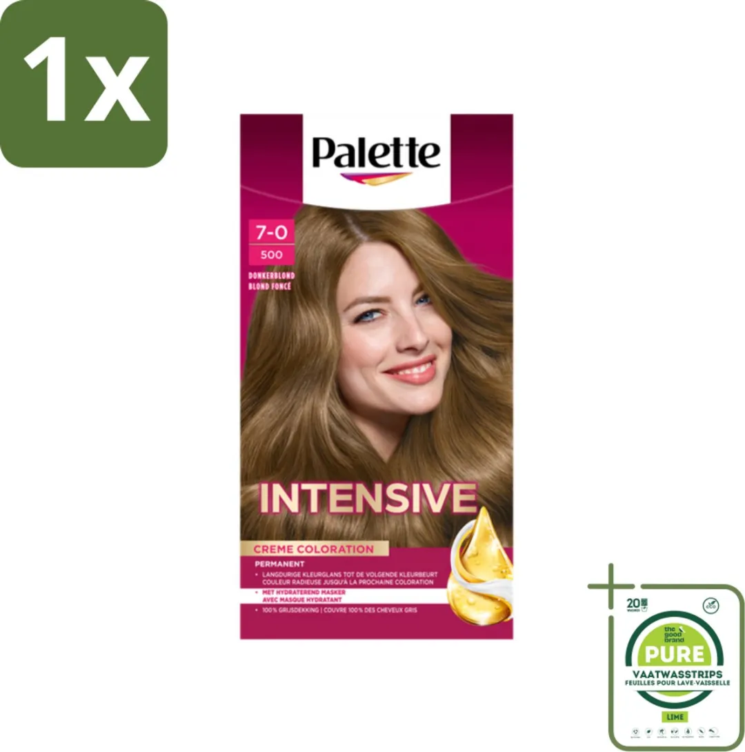 Schwarzkopf Palette Intensive Oil-Care 500 Donkerblond Haarverf