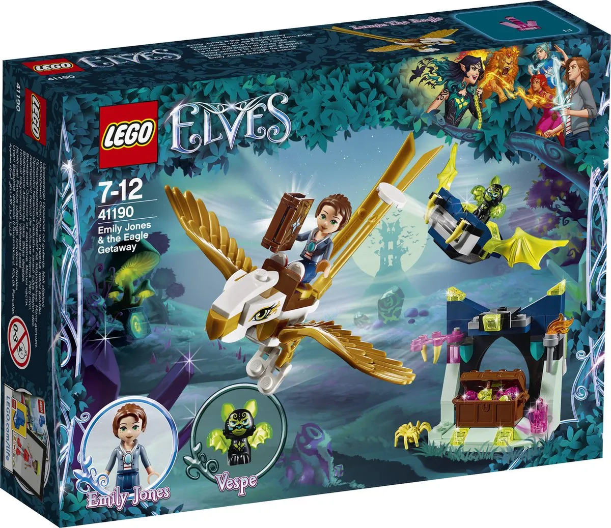 LEGO Elves Emily Jones en de Adelaarontsnapping 41190